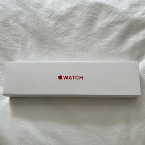 Brand new series 7 red Apple Watch with red band.